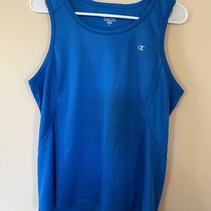 Final Price Champion Double Dry Workout Tank Blue